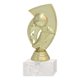 thumbnail image 1 of Trofeo Fútbol Plástico Oro Base Mármol 13cm, 1 of 1