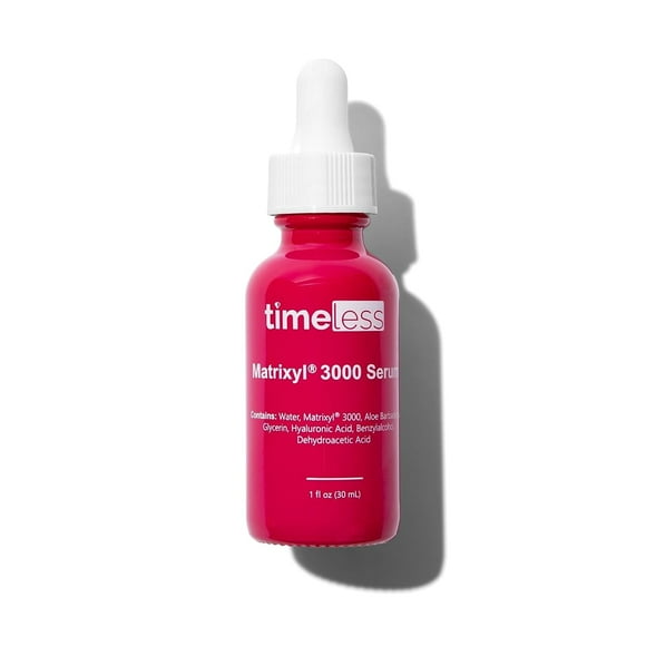 Suero facial Timeless Skin Care Matrixyl 3000 con ácido hialurónico
