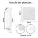 thumbnail image 2 of Almohadillas Antideslizantes For Alfombras, 12 Unidades, 2 of 3