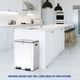 thumbnail image 4 of Cubo de Reciclaje Tzumi Doble Compartimento Acero Inoxidable 16 Galones, 4 of 9