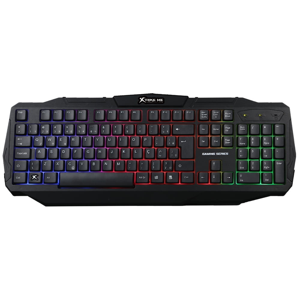 Xtrike Me - Teclado Gaming Negro Luces