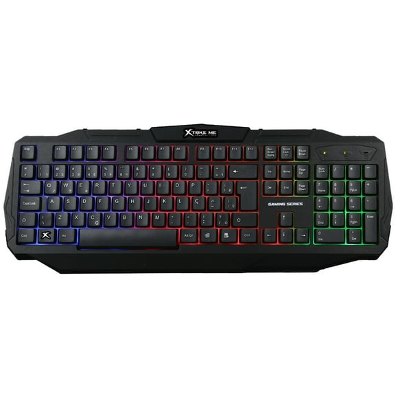 Teclado Gaming Negro Luces