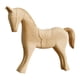thumbnail image 3 of Figura De Caballo De Madera Sin Terminar Para Escritorio, Dormitorio Festivo, Sin Pintar, Estilo B, 3 of 5