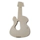 thumbnail image 2 of DIY Pintura Guitarra Juguete Aprendizaje Ornamento De Madera Sin Terminar Para Proyectos Artesanales Ovalado, 2 of 3
