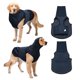 thumbnail image 1 of Uxcell Sudadera Calmante para la Ansiedad del Perro, Chaqueta Chaleco Transpirable Ajustable con Capucha, Mantiene al Perro Calmado, XXXL, (Azul Oscuro), para Truenos/Fuegos Artificiales, 1 of 7