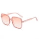 thumbnail image 1 of Stylish Oversized Square Frame Sunglasses for Women and Men - Ombre Lens Glasses with Minimalist Cat Eye Design, 1 of 4