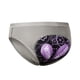 thumbnail image 4 of Ropa Interior Para Mujer, Calzoncillos Triangulares Ligeros Para Ciclismo, Ciclismo, Mujer, L, Gris Y Morado, 4 of 5