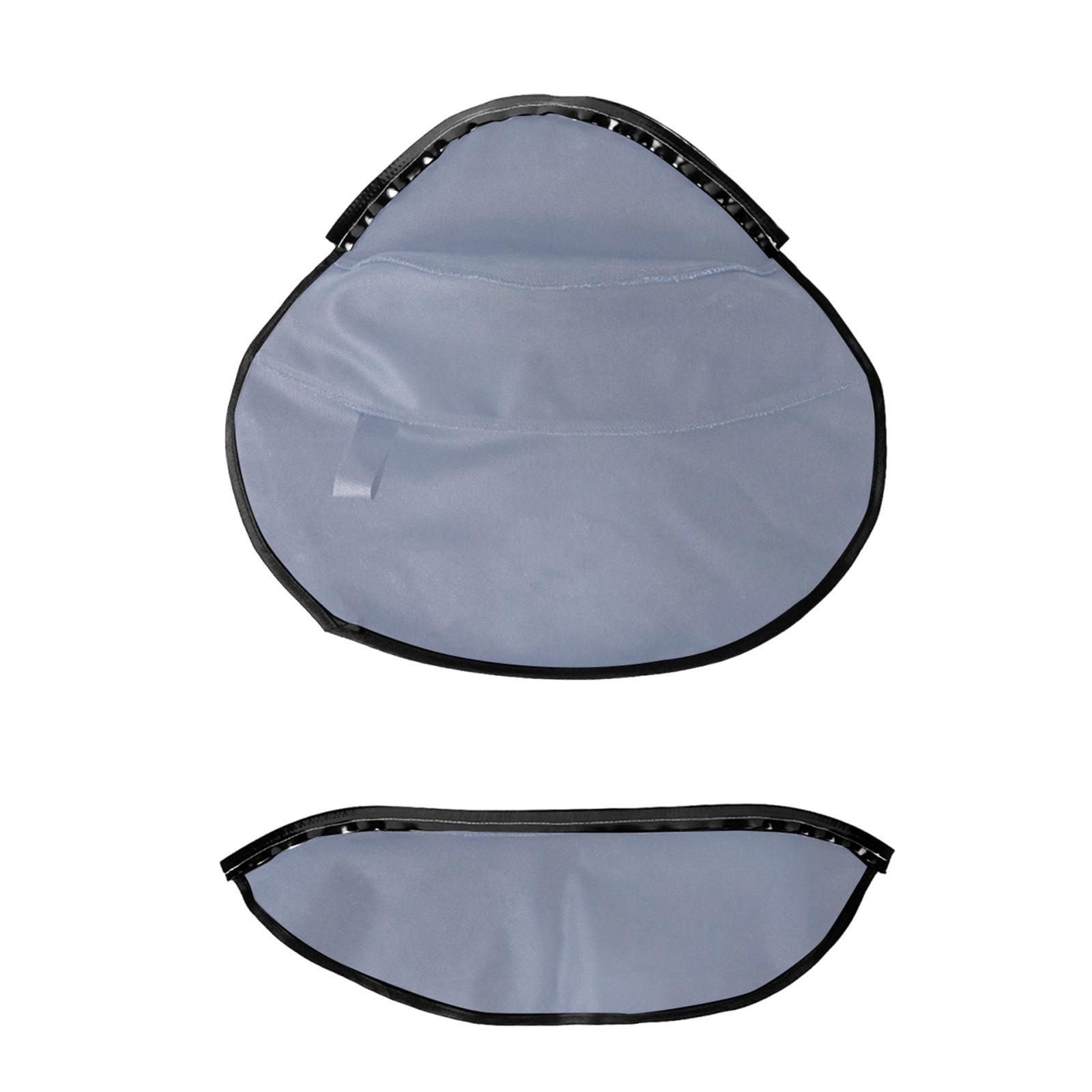 Magideal - Cubierta Para Casco De Soldadura, Resistente, Profesional, Segura, Para Casco De Soldador, Repuestos, Accesorios Para Capucha De Soldadura, Retardante Gris