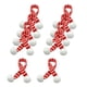 thumbnail image 4 of 10 Uds Mini Sombreros Navideños Bufanda Set Botella Sombrero Para Etiquetas De Regalo Muñecas Bufanda Artesanal DIY, 4 of 5