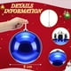thumbnail image 4 of Pack 6 Esferas Navidad Bambalinas 8cm Adornos Para Arbolito BLANCO, 4 of 4