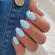 thumbnail image 2 of Uñas postizas JOYVVEW azul pastel 32 piezas ovaladas cortas, 2 of 7