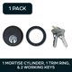 thumbnail image 2 of Cilindros de mortaja Summit DOORWARE para cerradura de puerta comercial Adams Rite | Reemplazo de cilindro de alta calidad 4036 con anillos de ajuste y llaves | Acabado Duronotic, 2 of 6