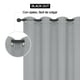 thumbnail image 4 of Cortina Black Out con Ojales 140x220 cm Gris, 4 of 6