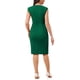 thumbnail image 3 of INSPIRE CHIC Vestido de Tubo para Mujer Regreso a Clases Atuendo de Maestra Vestido Profesional de Oficina sin Mangas Verde Oscuro XS, 3 of 6