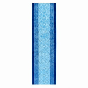 Home Fashion.Cl - Alfodia Alfombra Pasillo Azul 67 Cm X 5 Metros Con Goma Sin Overlock