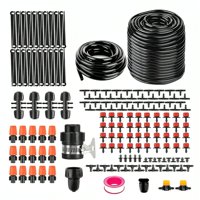 Genérico - Kit De Riego Por Goteo 40+10 Metros 177 Piezas