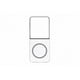 thumbnail image 1 of Funda Samsung Clear con imanes para Galaxy Z Flip 7, transparente, 1 of 2