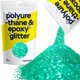 thumbnail image 1 of Purpurina Hemway Turquesa Azul 100 g Extra Gruesa, 1 of 7