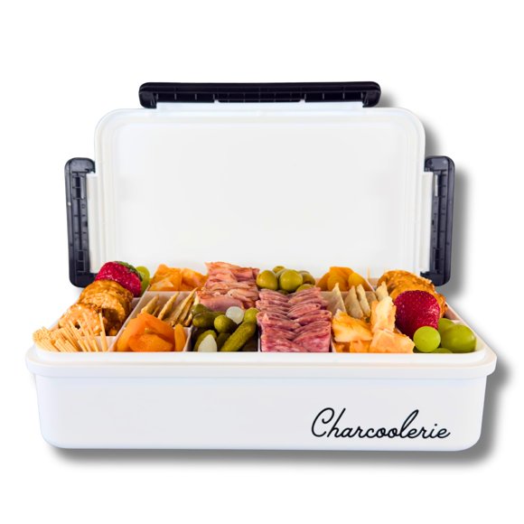 Bandeja Dividida Charcoolerie con Bolsa y Paquete de Hielo