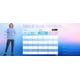 thumbnail image 4 of Top Clinico Infinity Mujer Azul Marino M, 4 of 4