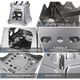thumbnail image 5 of Estufa de camping portátil y compacta de acero inoxidable/titanio para picnic, barbacoa, camping y senderismo., 5 of 7