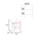 thumbnail image 3 of Mueble Para Lavamanos 1 Puerta Basic Cartagena 50,9x47x37,4 Cm, 3 of 3