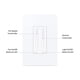 thumbnail image 2 of Kasa Smart Ceiling Fan Control Dimmer Switch, KS240, Single, 2 of 3