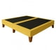 thumbnail image 1 of Base De Cama 2 Plazas Amarillo En Lino, 1 of 2