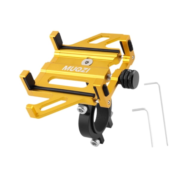 Soporte Para Teléfono De Bicicleta Para Manillar De Bicicleta, Soporte Para Teléfono De Bicicleta Para Bicicletas De Carretera, Dorado