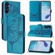 thumbnail image 5 of Funda Cartera Mariposa Para Samsung Galaxy A17 Con Soporte Y Ranuras Para Tarjetas Azul, 5 of 5