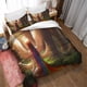thumbnail image 1 of Juego de funda nórdica doble Ste-X Rainbow, juego de ropa de cama de microfibra transpirable, funda nórdica de cm con cierre de cremallera y 2 fundas de almohada, color 01), 1 of 3