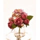thumbnail image 1 of Arreglo De Flores Rosadas Oscuro En Florero 15 Cm, 1 of 1
