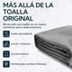 thumbnail image 3 of Toalla XL De Microfibra Suede Gris, 3 of 6