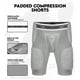 thumbnail image 2 of Faja de Fútbol Penveer AXL 5 Almohadillas con Bolsillo para Protector - Gris, 2 of 6