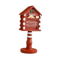 Magideal - Decoración Navideño, Accesorio Navideño, Adorno Navideño Para Decoración De Escenas, Soporte De Tv, Puerta De Oficina Buzón