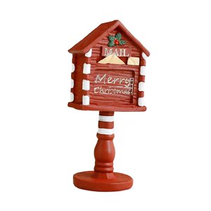 Magideal - Decoración Navideño, Accesorio Navideño, Adorno Navideño Para Decoración De Escenas, Soporte De Tv, Puerta De Oficina Buzón