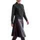 thumbnail image 3 of INSPIRE CHIC Cárdigan de punto suave y cálido para mujer con cuello, botones frontales, manga larga, elegante para otoño e invierno, oficina, casual, grande, gris, 3 of 6