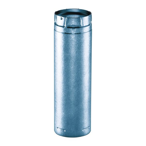 Tubo de ventilación DuraVent 3PVL-A12R ajustable 7,6 x 30,5 cm