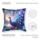 thumbnail image 5 of Pavo Real Fundas de almohada de terciopelo con tema, regalos de funda de almohada, decoración para el hogar, cojín de lanzar, regalo de cumpleaños para fans y parejas.50*50cm., 5 of 6
