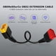thumbnail image 4 of Cable extensor OBD2 LAUNCH de 16 pines, nylon, 36 cm, 4 of 9