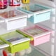 thumbnail image 3 of ® Caja de almacenamiento creativa para refrigerador, estante de almacenamiento con espaciador fresco, organizador de utensilios de cocina para despensa, refrigerador, congelador y gabinete de almacena, 3 of 5