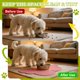 thumbnail image 4 of Alfombrilla de Alimentación para Mascotas de Silicona Uxcell, Impermeable, Antideslizante, Plegable y Resistente al Calor, 4 of 7