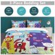 thumbnail image 5 of Number Block Bedding Set Duvet Cover Comfortable and Lightweight Cartoon Bedding 3 Piece Bed Set, 5 of 5