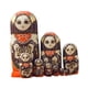 thumbnail image 5 of Muñeca Apilable De 10 Capas Para Niña, Muñecas Anidadas, Matryoshka De Madera, Resistente, 5 of 5