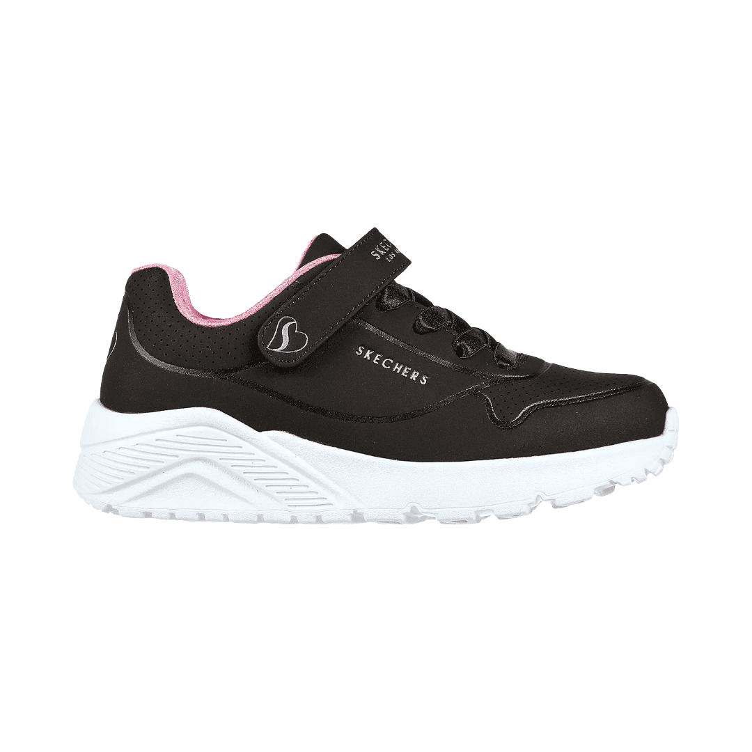 Zapatillas Urbanas Skechers Uno Lite Infantil | 310451l-bkrg - Talla 31