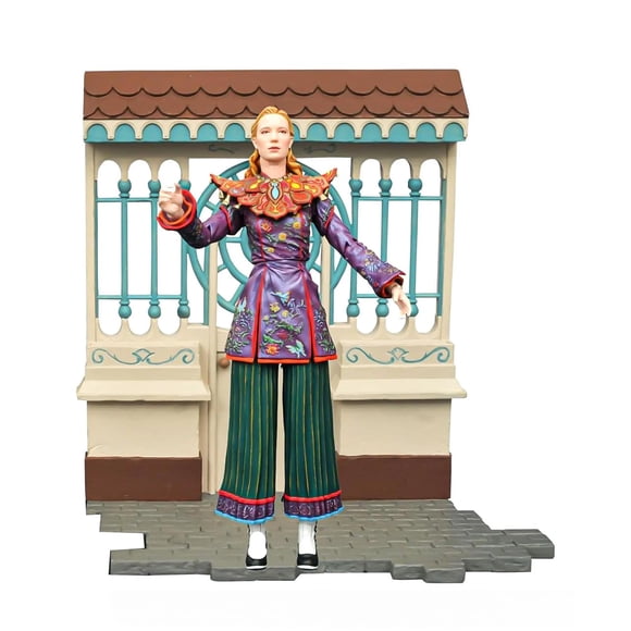 Figura de acción Diamond Select Toys Alicia a través del espejo Alicia, 18 cm