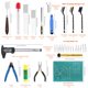 thumbnail image 2 of Kit de herramientas Rustark de 42 piezas para impresión 3D con depuradora, limpieza y bolsa, 2 of 7