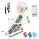 thumbnail image 1 of Track Slide Playset Teaching Aids Regalos Novedad Para Cumpleaños Fiestas Infantiles Remoto Verde, 1 of 5