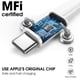 thumbnail image 2 of Cable USB C a USB C FEEL2NICE de 6 pies y 60 W para Apple, paquete de 3, 2 of 7