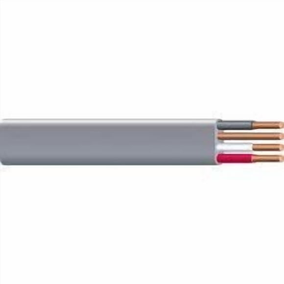 Cable alimentador subterráneo Stock Wire 6/3 AWG 23 m